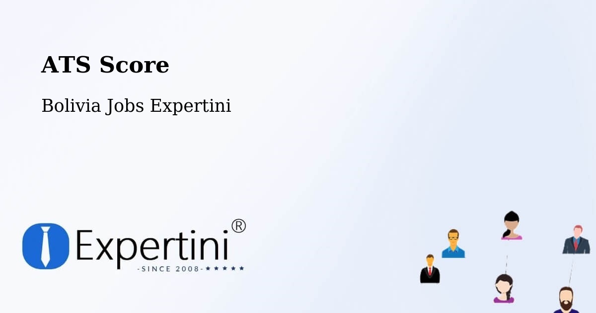 Resume ATS Score & Job Description Match Tool – Roboré - Bolivia Jobs Expertini