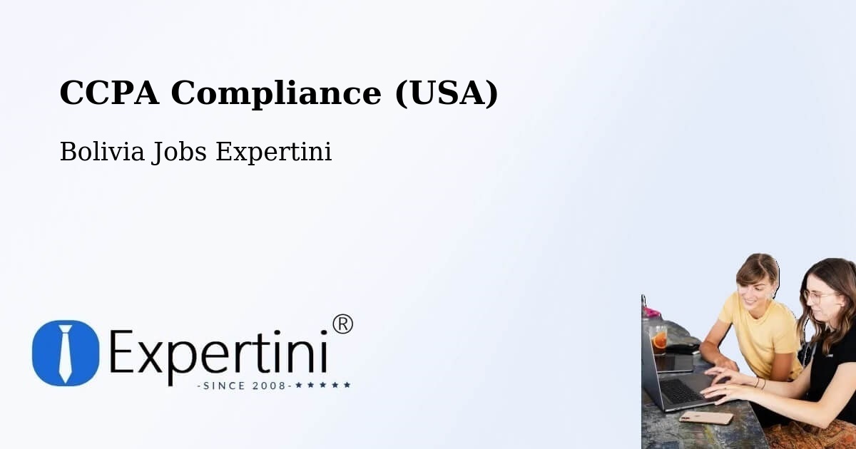 CCPA Privacy Rights & Compliance Notice – Roboré - Bolivia Jobs Expertini