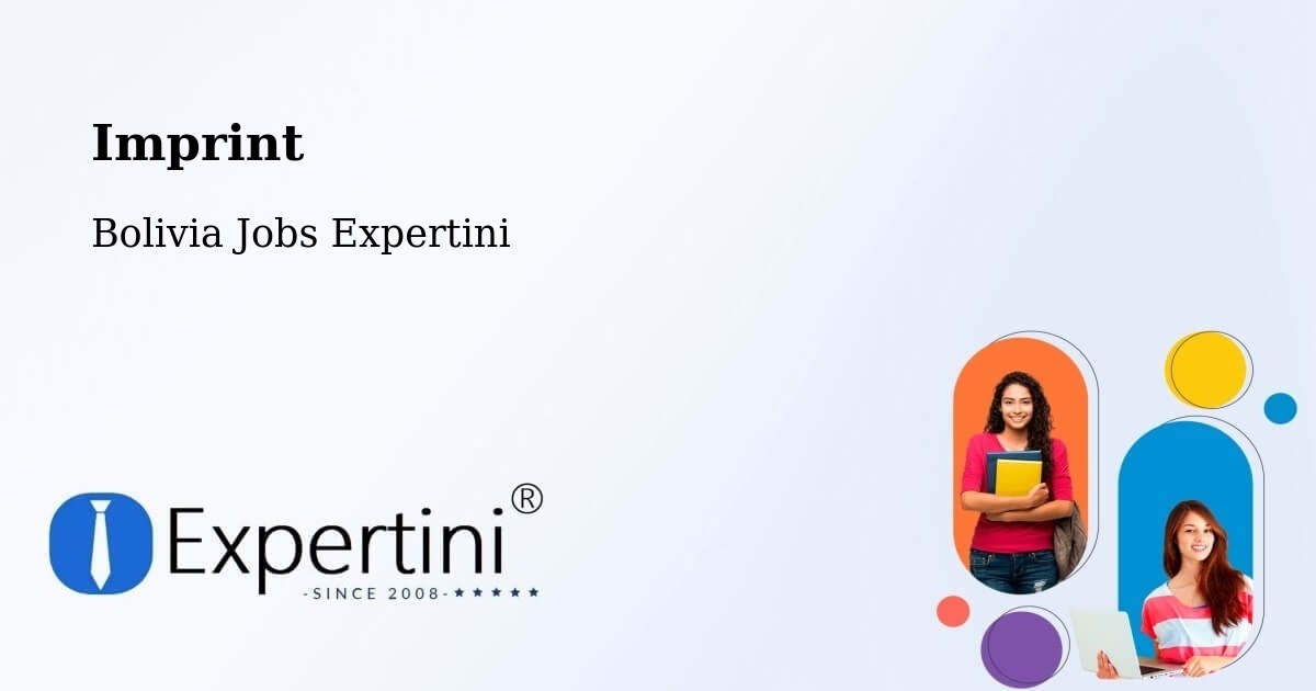 Imprint – Roboré - Bolivia Jobs Expertini